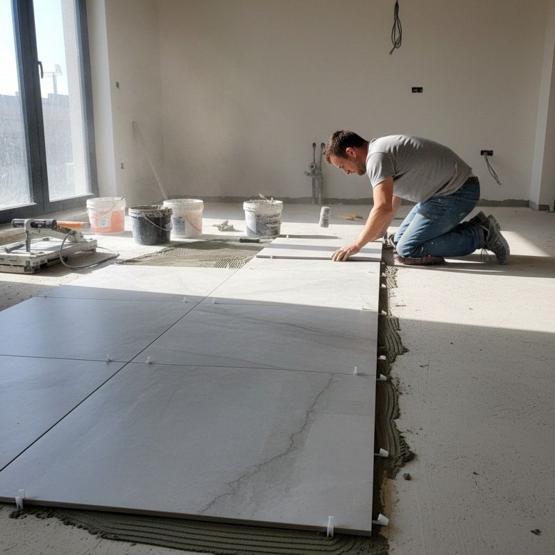 Cement Floor Installation