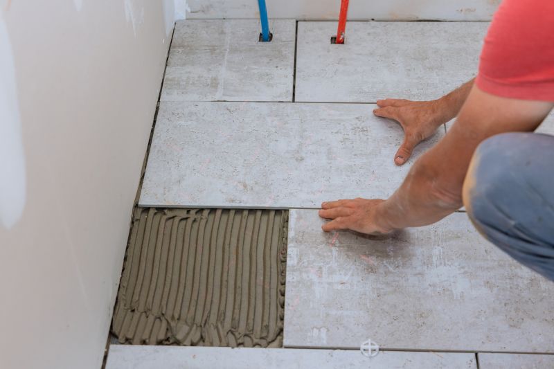 Cement Floor Installation in Spring