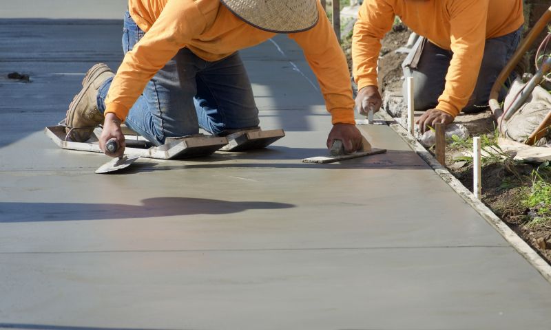 Exterior Cement Surfaces