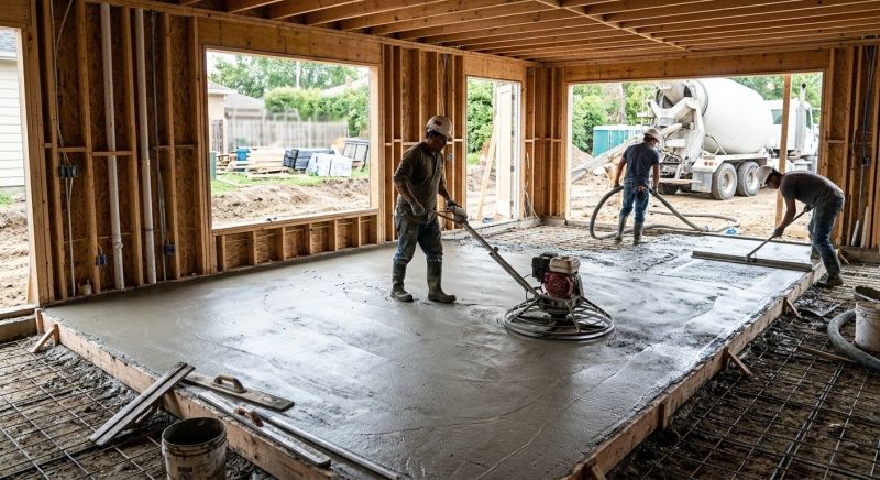 Cement Floor Installation Service