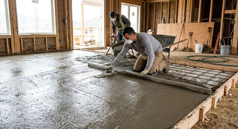 Cement Floor Installation